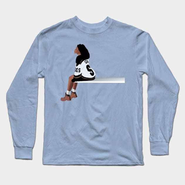 sza Long Sleeve T-Shirt by do not enter podcast